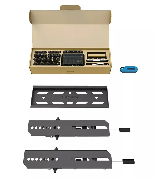 Стойка, Neomounts Level-850 TV mount wall 24-65" - tiltable - lockable - fast installation - image 11