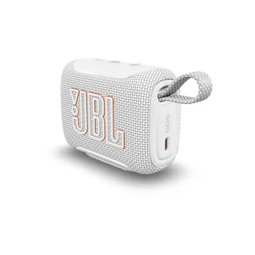 Блутут колонка JBL GO 5 White 4.8 W, батерия до 8 часа, зарядно USB TYPE-C - image 1