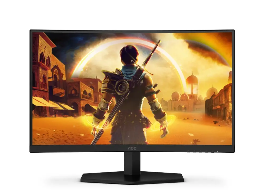 Монитор, AOC C24G42FE, 23.6" Curved 1500R, VA, WLED, 1920x1080@180Hz OC (Native 144Hz), 4ms GtG, 0.5ms MPRT, 300cd m/2, 3000:1, 80M:1 DCR, Adaptive Sync, FlickerFree, Low Blue Light, Tilt, HDMI, DP