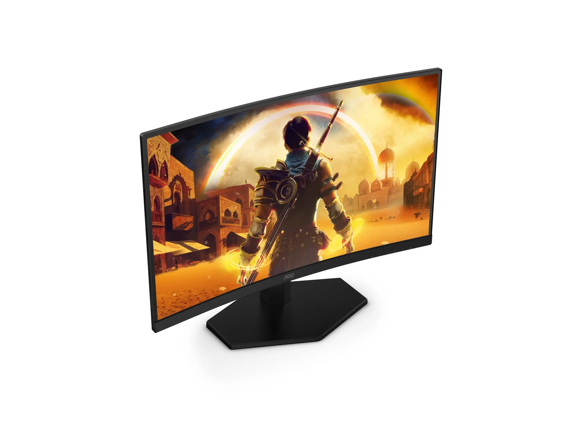 Монитор, AOC C24G42FE, 23.6" Curved 1500R, VA, WLED, 1920x1080@180Hz OC (Native 144Hz), 4ms GtG, 0.5ms MPRT, 300cd m/2, 3000:1, 80M:1 DCR, Adaptive Sync, FlickerFree, Low Blue Light, Tilt, HDMI, DP - image 5