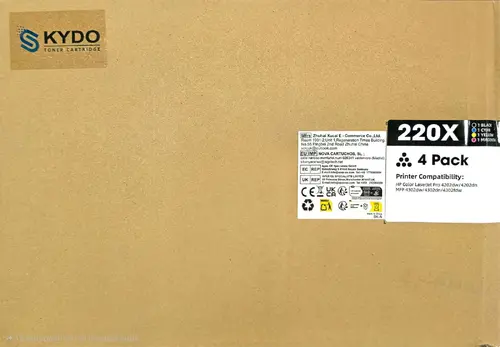 КОМПЛЕКТ 4 КАСЕТИ ЗА HP Laserjet PRO 4202/MFP 4302 - HIGH CAPACITY - BK/C/M/Y - /220X/ - W2200X/W2201X/W2202X/W2203X - PN HT-W2200X-4P - NEOMAX - image 1