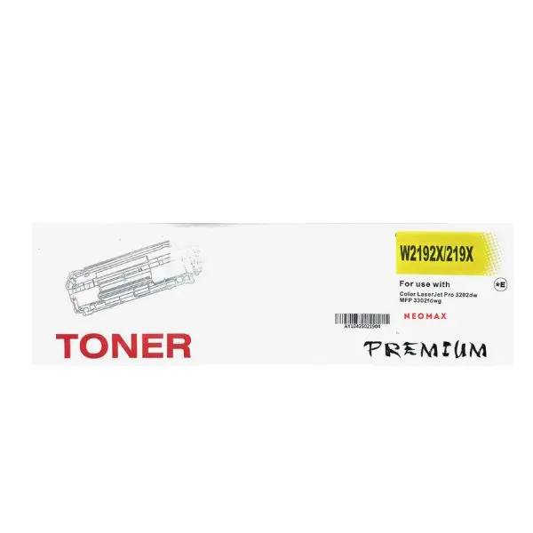 КАСЕТА ЗА HP Color Laserjet PRO 3202/3302 - HIGH CAPACITY - Yellow - /219X/ - W2192X - PN HT-W2192X - NEOMAX