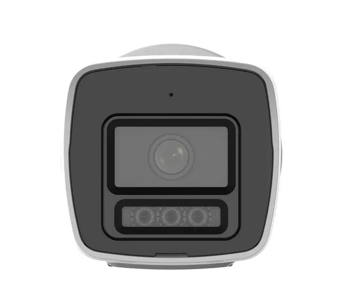 Камера, HikVision 4 MP ColorVu 3.0 Fixed Bullet Network Camera, 2.8 mm, F1.0, IR, White Light up to 30m, H.265+, IP67, built-in microphone, 12Vdc/PoE 7W - image 1