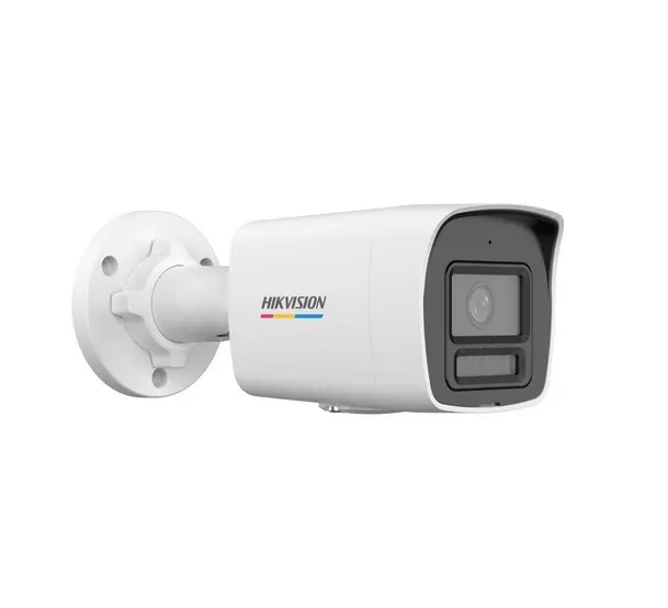 Камера, HikVision 4 MP ColorVu 3.0 Fixed Bullet Network Camera, 2.8 mm, F1.0, IR, White Light up to 30m, H.265+, IP67, built-in microphone, 12Vdc/PoE 7W - image 2