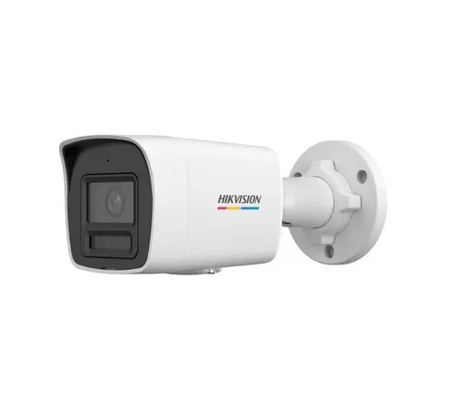 Камера, HikVision 4 MP ColorVu 3.0 Fixed Bullet Network Camera, 2.8 mm, F1.0, IR, White Light up to 30m, H.265+, IP67, built-in microphone, 12Vdc/PoE 7W
