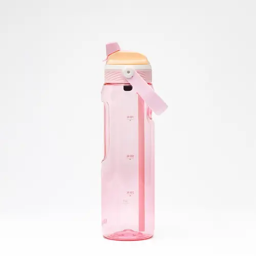 Sticlă de apă din Tritan, 1000 ml, Kambukka Dupla, fără BPA, Floare de magnolie - 1