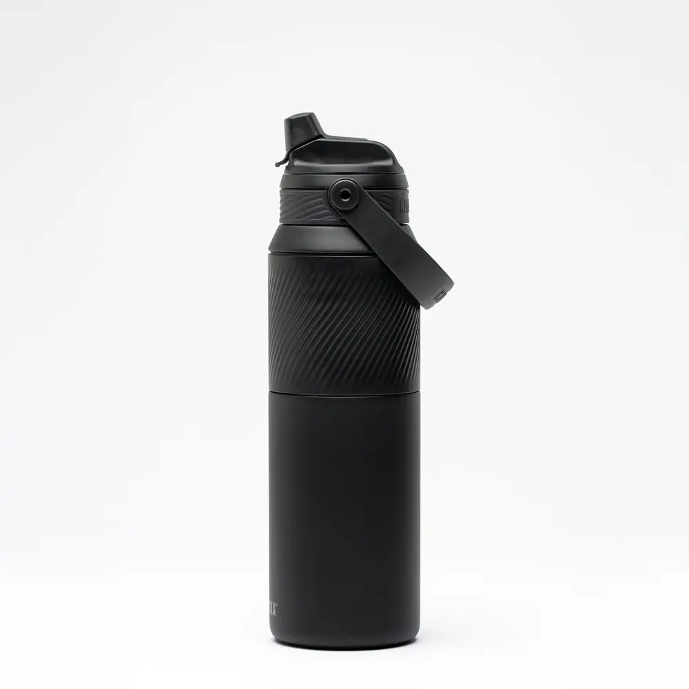 Бутилка за вода двустенна, 1000 мл, Kambukka Dupla Insulated, без ВРА, Black Raven