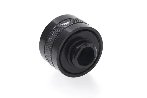 Компресионен фитинг Alphacool Eiszapfen PRO 16mm HardTube Fitting G1/4 - Deep Black (6 бр) - image 1
