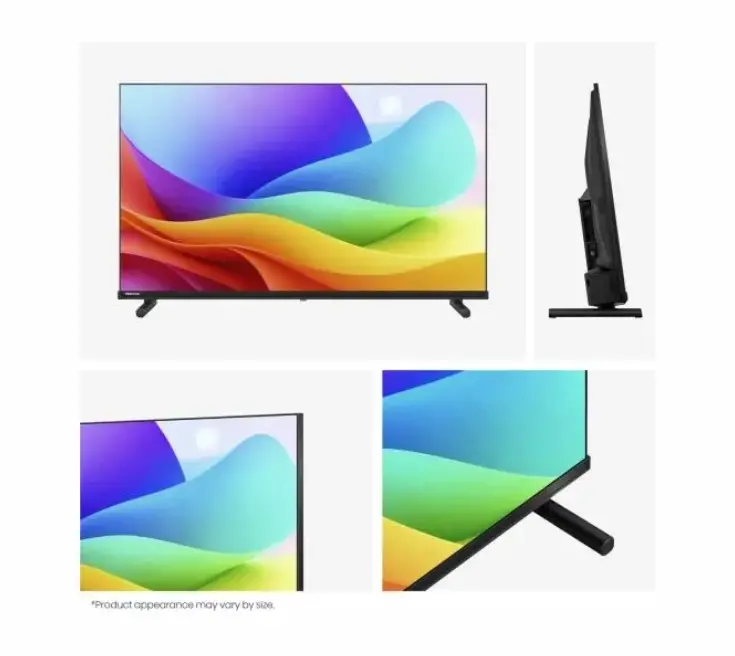 Телевизор, Hisense 32" A5S, Full HD 1920x1080, QLED, Quantum Dot, HDR, HLG, DTS HD, Light Sensor, Dolby Audio, Smart TV, WiFi, WiFi Direct, 2xHDMI, 2xUSB, LAN, CI+, DVB-T2/C/S2, Black - image 2