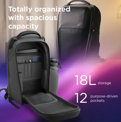 Раница, Lenovo ThinkPad 16" Click-Go Backpack (Aura Edition) - image 3