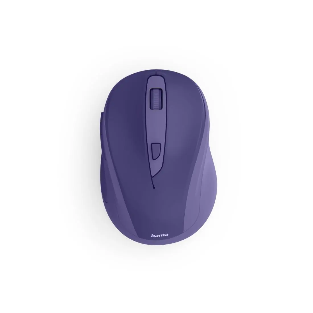 HAMA Mouse wireless „WM-400“, ergonomic, optic, 6 butoane, silențios, mov