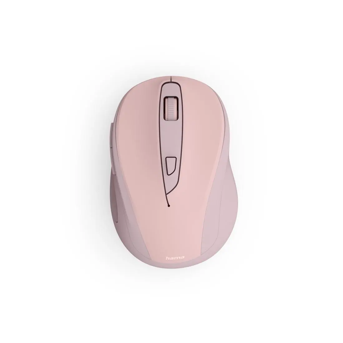 HAMA Mouse wireless „WM-400“, ergonomic, optic, 6 butoane, silențios, roz