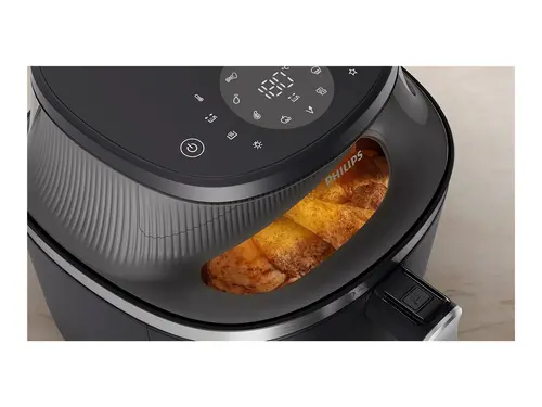 PHILIPS Airfryer Series 3000 7.2 литра Сензорен екран Технология Rapid Air Plus Прозорец за готвене бял - image 1