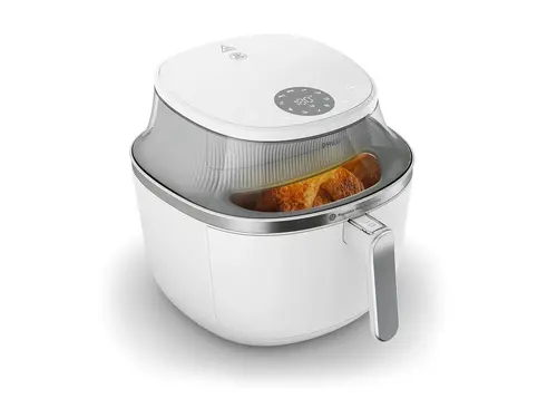 PHILIPS Airfryer Series 3000 7.2 литра Сензорен екран Технология Rapid Air Plus Прозорец за готвене бял - image 2