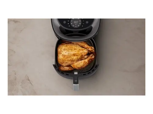 PHILIPS Airfryer Series 3000 7.2 литра Сензорен екран Технология Rapid Air Plus Прозорец за готвене бял - image 3