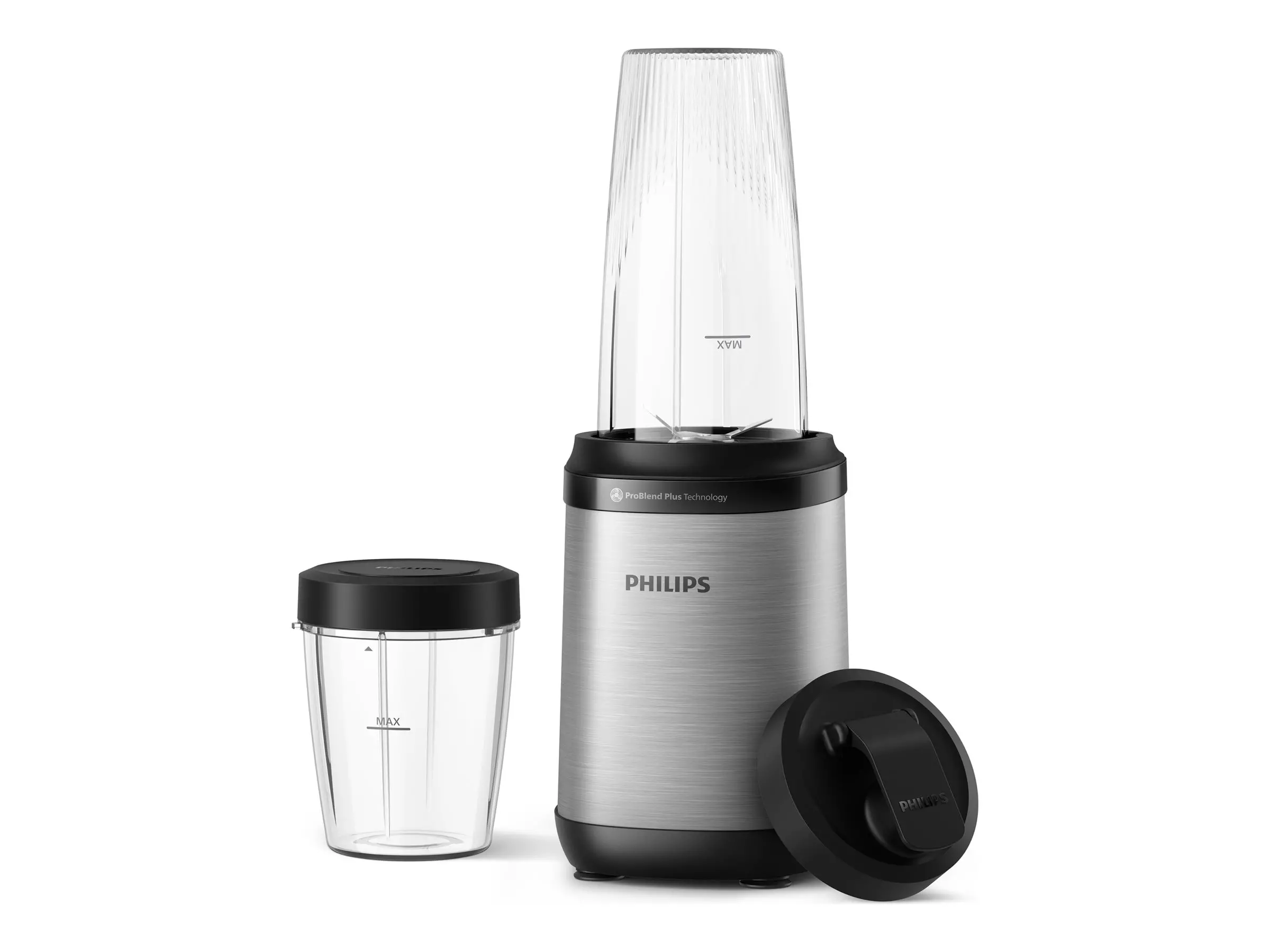 PHILIPS Блендер Series 5000 800W ProBlend Plus 2 чаши 700мл и 300мл цвят графит
