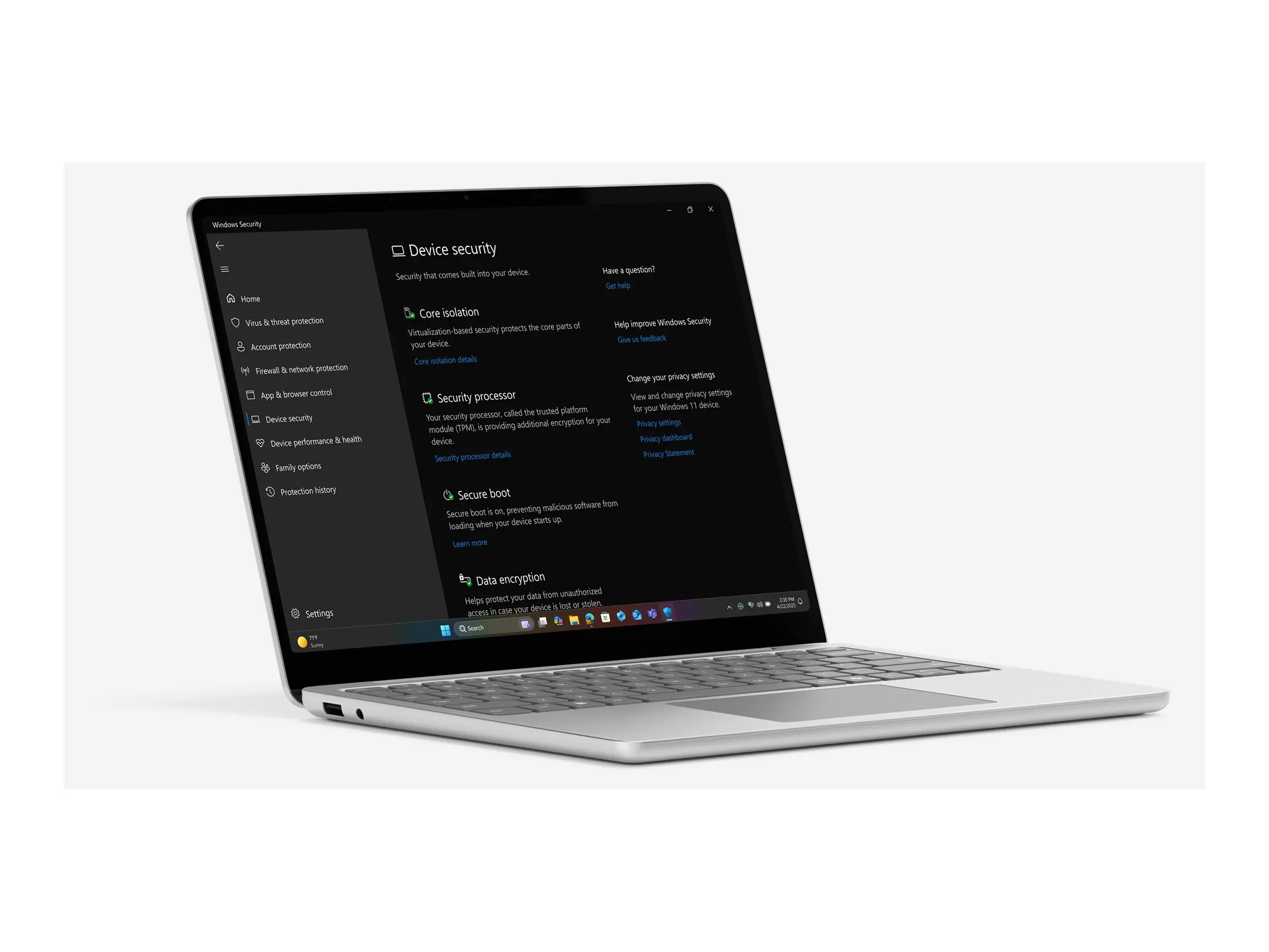 MS Surface Laptop Qualcomm Snapdragon X Plus 13inch 16GB 256GB W11P CM SC English International Platinum CEE 1 License - image 7