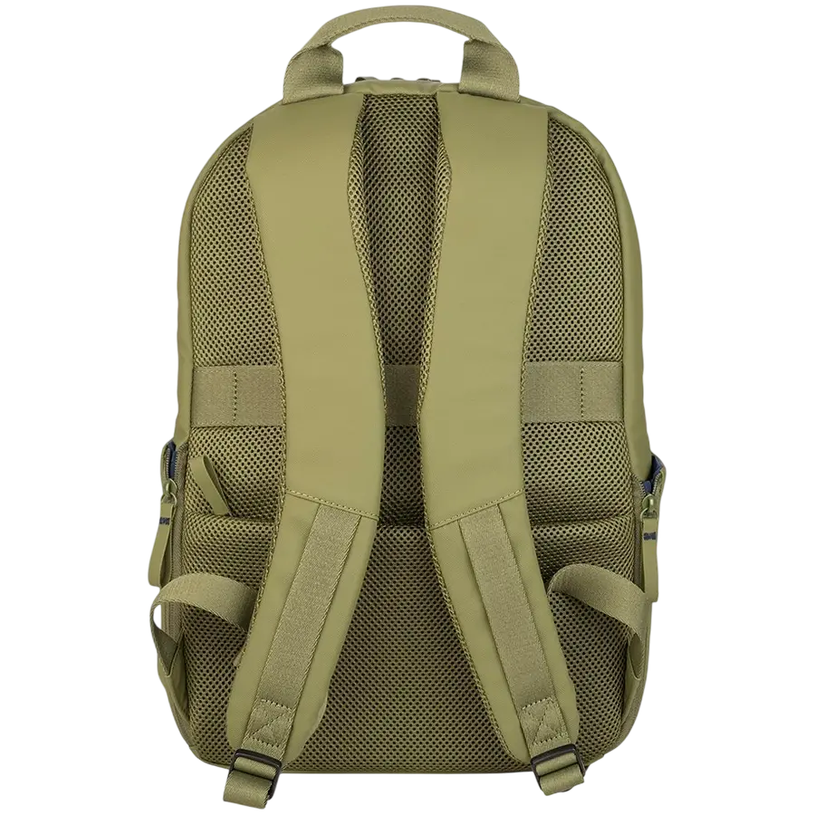 The Laser backpack for 15.6'' laptops and 16'' MacBooks, made from water-resistant resin-coated fabric obtained from recycled plastic, features a compact design and excellent pocket organization. - image 2