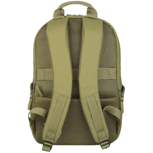 The Laser backpack for 15.6'' laptops and 16'' MacBooks, made from water-resistant resin-coated fabric obtained from recycled plastic, features a compact design and excellent pocket organization. - image 2