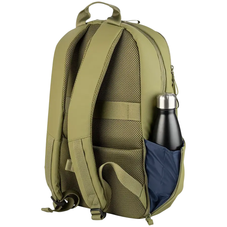 The Laser backpack for 15.6'' laptops and 16'' MacBooks, made from water-resistant resin-coated fabric obtained from recycled plastic, features a compact design and excellent pocket organization. - image 3