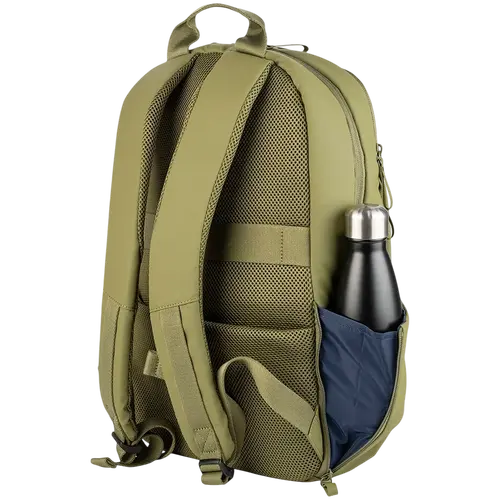 The Laser backpack for 15.6'' laptops and 16'' MacBooks, made from water-resistant resin-coated fabric obtained from recycled plastic, features a compact design and excellent pocket organization. - image 3
