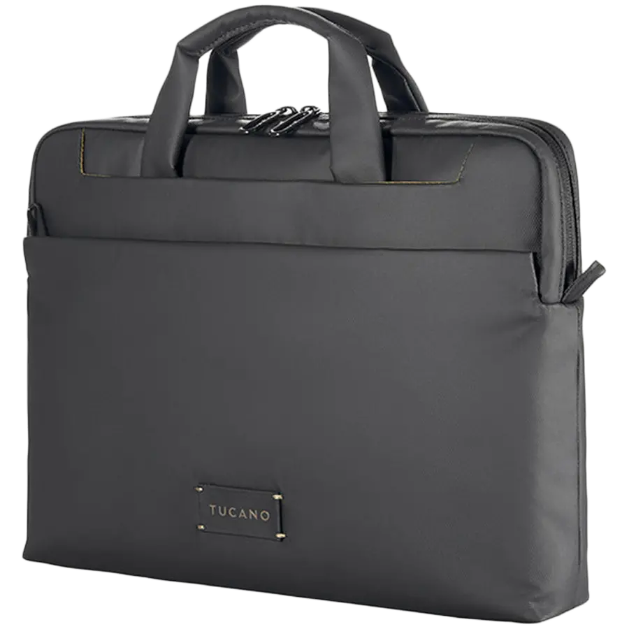TUCANO WORK OUT 5 SLIM BAGS FOR MacBook Pro 14/ MacBook Air/Pro 13/ Laptop 13, Black - image 1