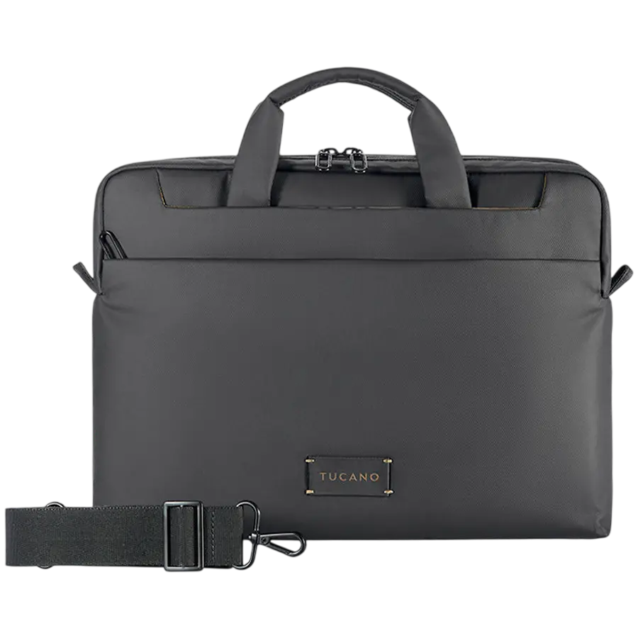 TUCANO WORK OUT 5 SLIM BAGS FOR MacBook Pro 14/ MacBook Air/Pro 13/ Laptop 13, Black - image 2