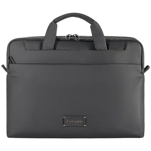 TUCANO WORK OUT 5 SLIM BAGS FOR MacBook Pro 14/ MacBook Air/Pro 13/ Laptop 13, Black
