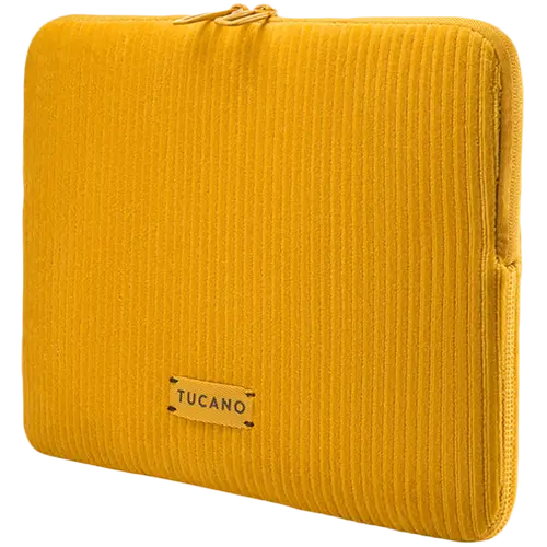 TUCANO VELLUTO2 14'' SLEEVES FOR MacBook Pro 14/ Laptop 13, Yellow - image 1