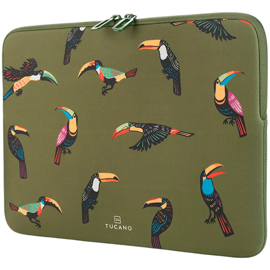 Husă Tucano Tucani pentru Laptop 13-14, verde - image 1