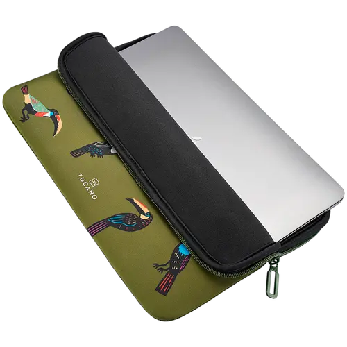 TUCANO TUCANI Carcasă pentru Laptop 13 / Laptop 14, Verde - 4