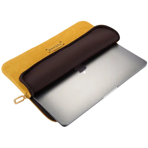 VELLUTO2 SLEEVE MBP/MBA 13'' YELLOW - 4
