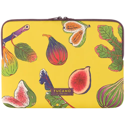 Θήκη TUCANO SCHIZZO για MacBook Air 15/ Laptop 13/ Laptop 14, FLORA FICHI πράσινο έντονο - 1