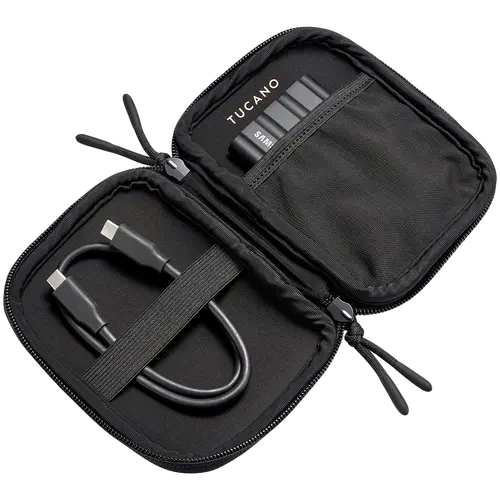 TUCANO TOPO HARD DISK POUCH, Black - image 3