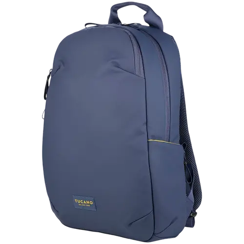 The Laser backpack for 15.6'' laptops and 16'' MacBooks, made from water-resistant resin-coated fabric obtained from recycled plastic, features a compact design and excellent pocket organization. - image 1