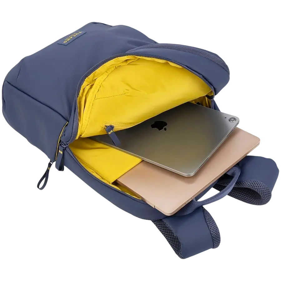 The Laser backpack for 15.6'' laptops and 16'' MacBooks, made from water-resistant resin-coated fabric obtained from recycled plastic, features a compact design and excellent pocket organization. - image 4