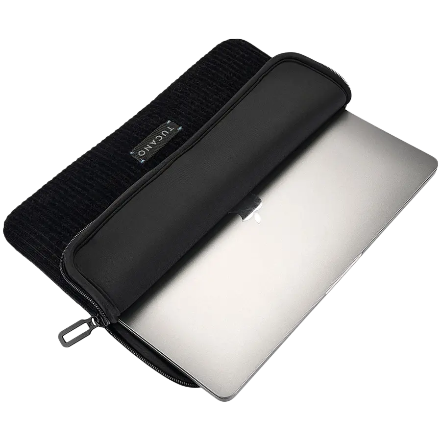 TUCANO VELLUTO2 16'' SLEEVES FOR MacBook Pro 16/ MacBook Pro 15/ Laptop 15.6, Black - image 3