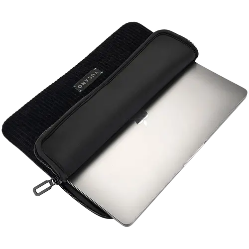 TUCANO VELLUTO2 16'' SLEEVES FOR MacBook Pro 16/ MacBook Pro 15/ Laptop 15.6, Black - image 3