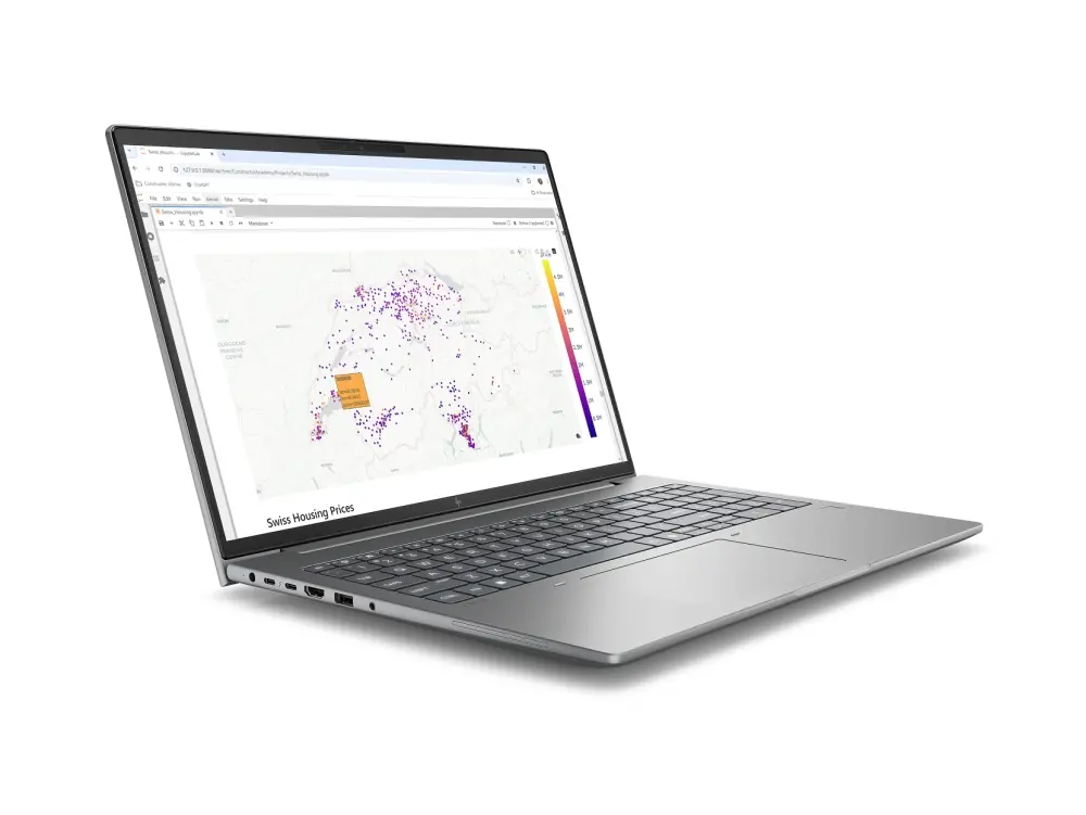 Лаптоп, HP ZBook X G2i AI 16" Meteor Silver, Ultra 7 366H(up to 4.8Ghz/18MB/16C), 16" AG WQUXGA 120Hz DreamColor 500nits, 32GB 5600Mhz 1DIMM, 1TB PCIe SSD, WiFi7+BT6, FPR, SMR, NVIDIA RTX PRO 2000 Blackwell 8GB, Backlit Kbd, 6C Batt, Win 11 Pro, 3Y OnSite - image 2