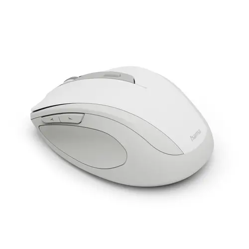 HAMA Безжична мишка „WM-400“, ергономична, оптична, 6 бутона, тиха, бял - image 2
