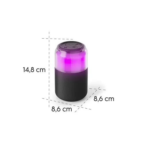 HAMA Блутут колонка "Can Speaker" 5 W, 4 LED режима на осветление - image 7