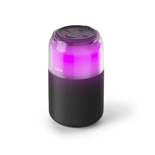 HAMA Блутут колонка "Can Speaker" 5 W, 4 LED режима на осветление