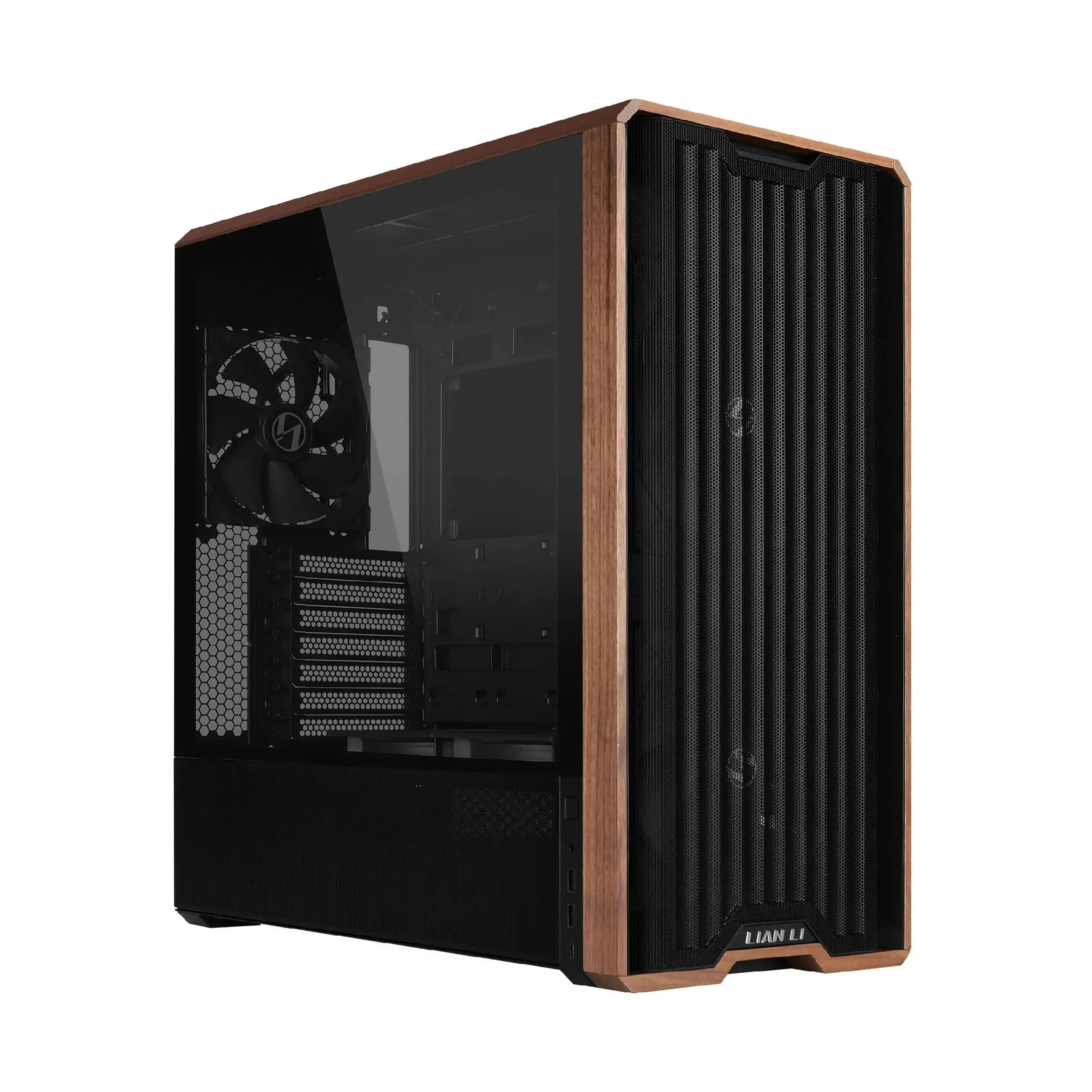 Lian Li кутия Case ATX - LANCOOL 217 WOOD - Black
