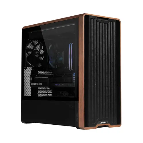 Lian Li кутия Case ATX - LANCOOL 217 WOOD - Black - image 1