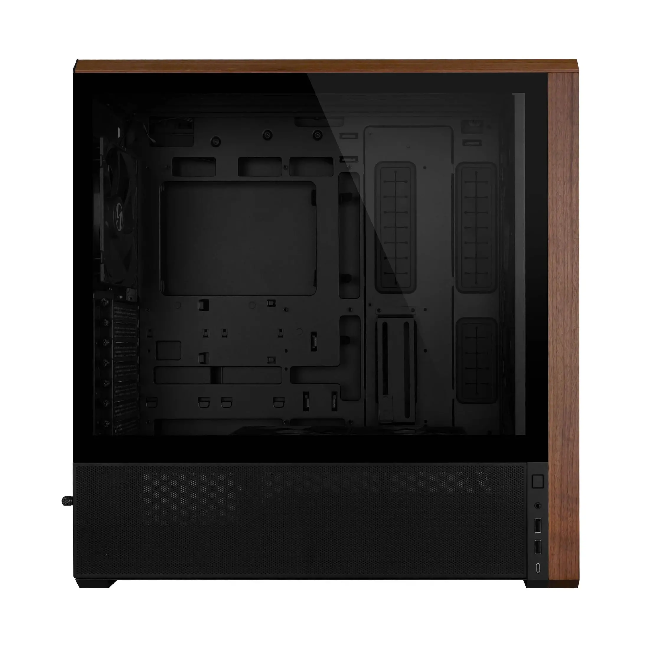 Lian Li кутия Case ATX - LANCOOL 217 WOOD - Black - image 5