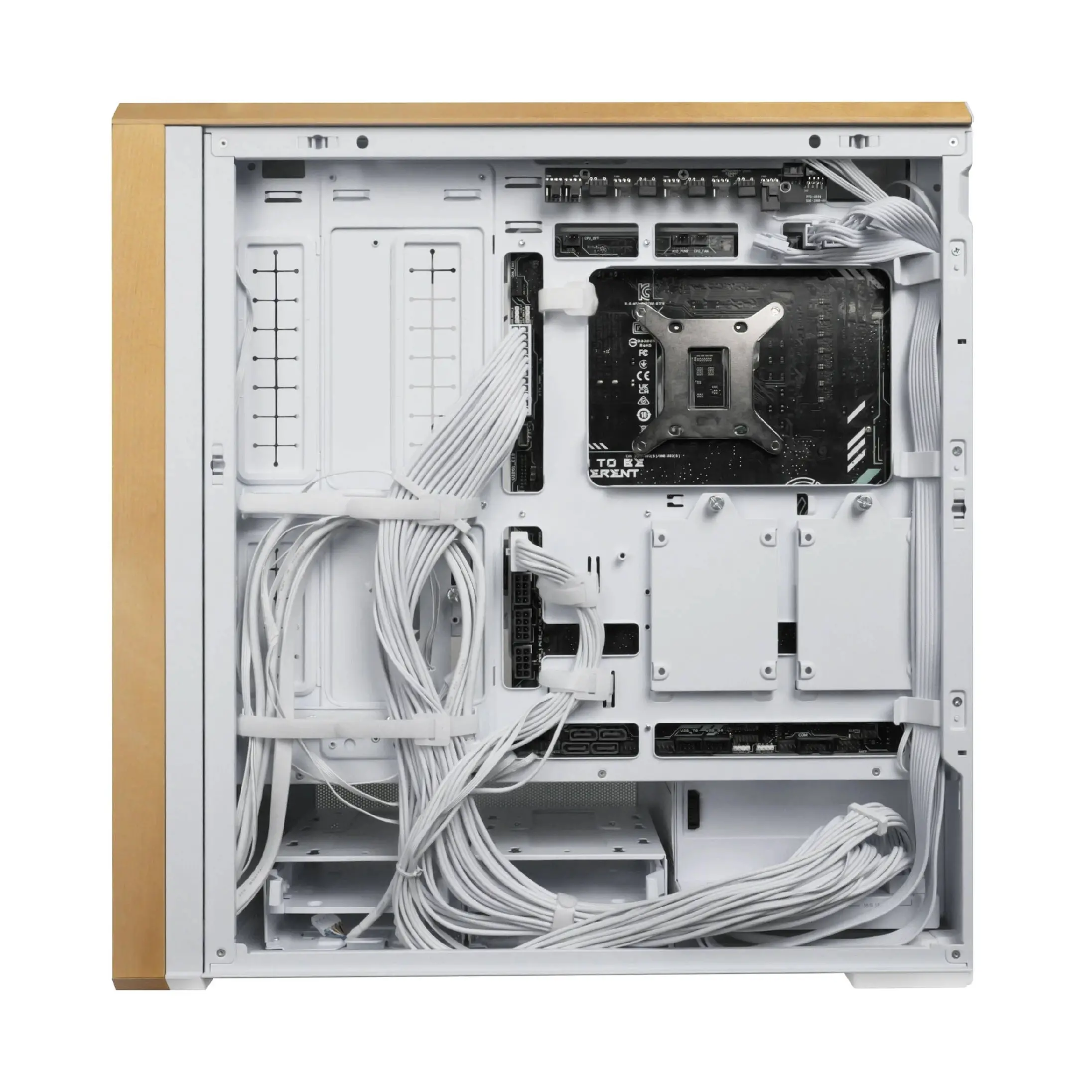 Lian Li кутия Case ATX - LANCOOL 217 WOOD - White - image 7