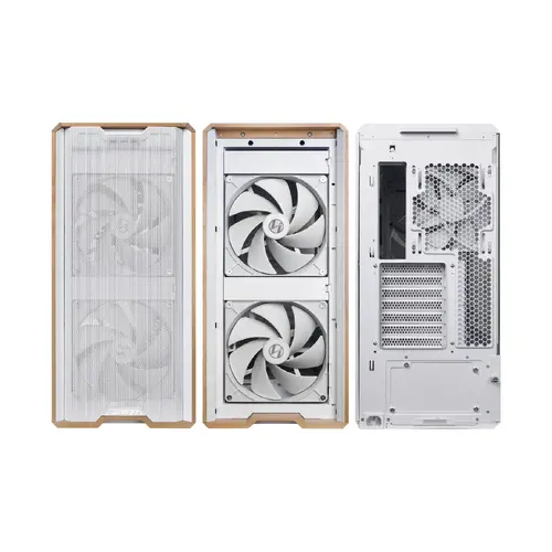 Lian Li кутия Case ATX - LANCOOL 217 WOOD - White - image 8