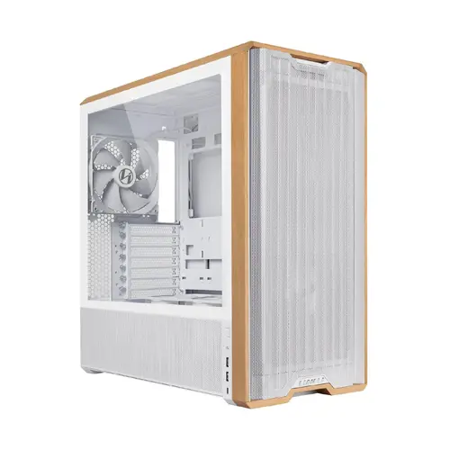 Lian Li кутия Case ATX - LANCOOL 217 WOOD - White