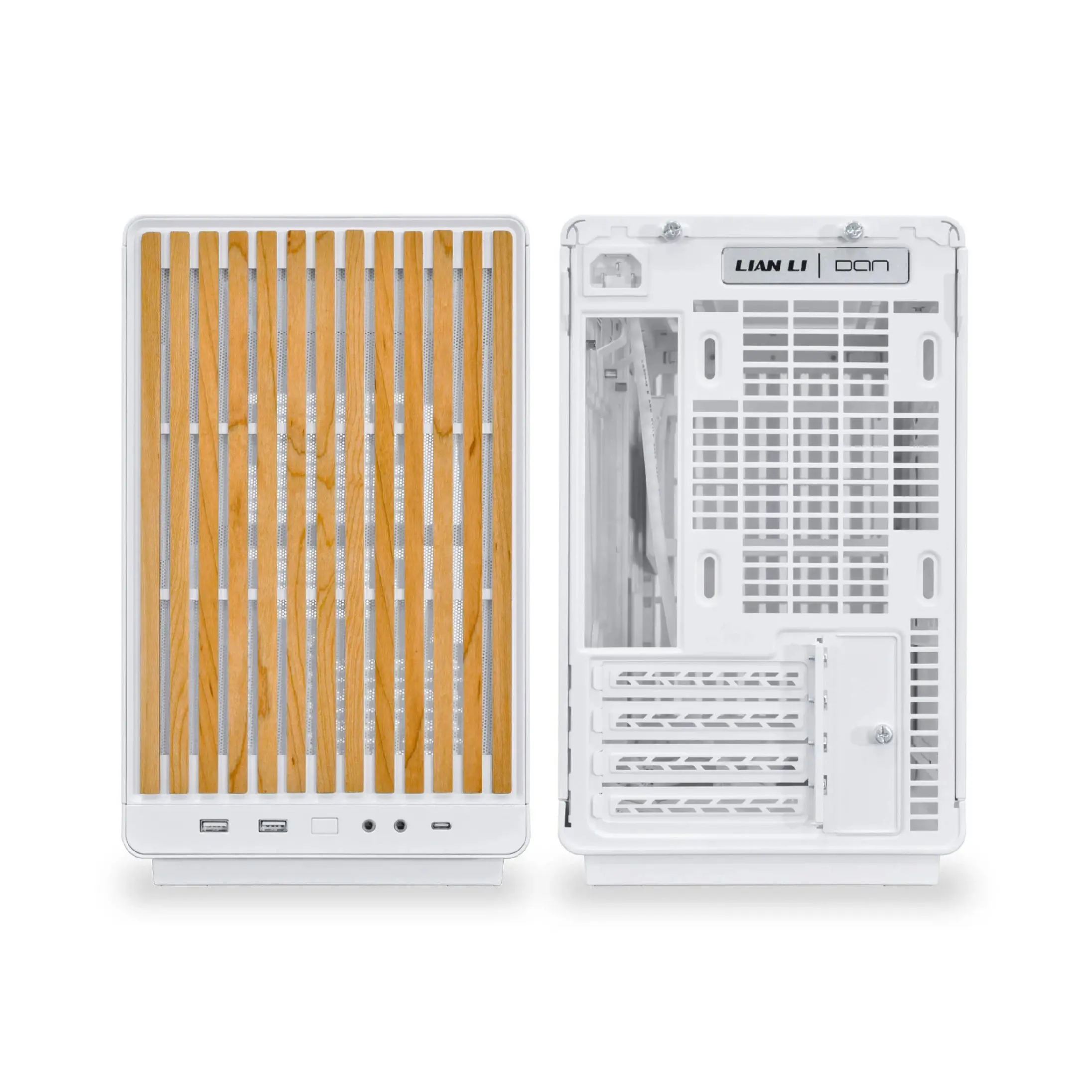 Lian Li кутия Case mATX - DAN Cases A3 Wood - White - image 2