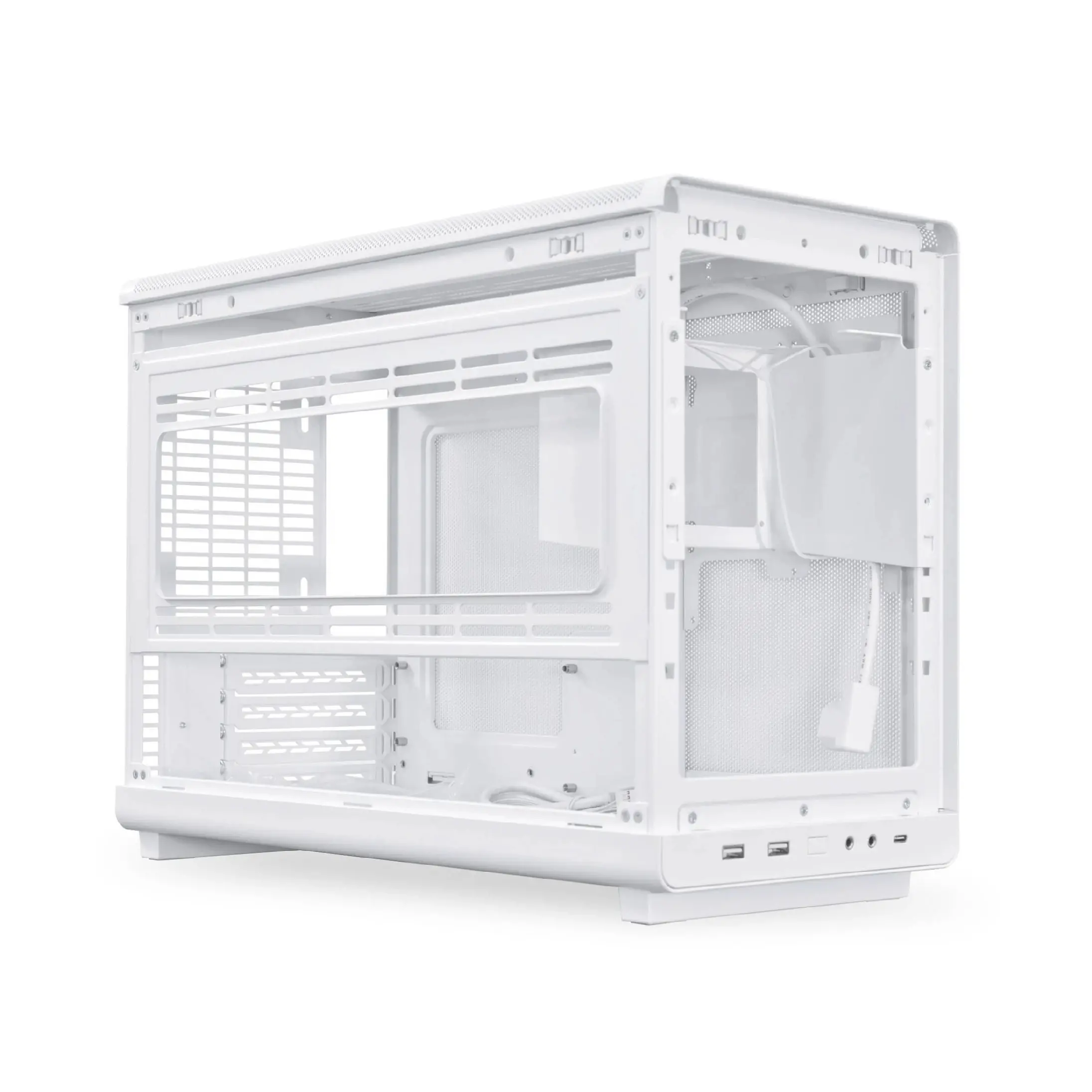 Lian Li кутия Case mATX - DAN Cases A3 Wood - White - image 6